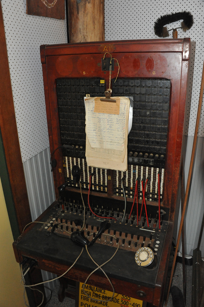 Any ca;;s to Moruya 13 ( the Chewying number} would have gone through this switch- now in the MDHS museum)