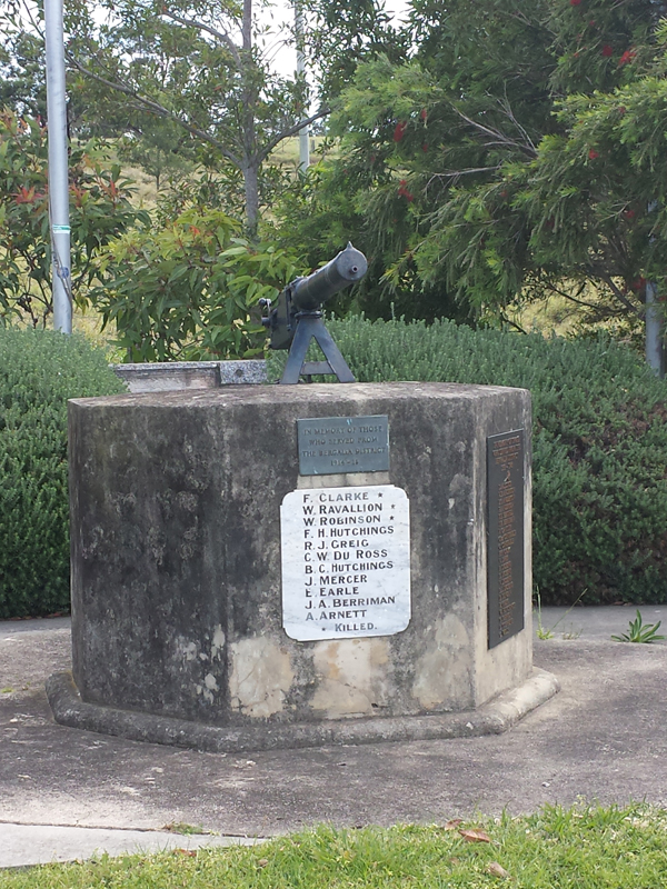 The monument at Begalia