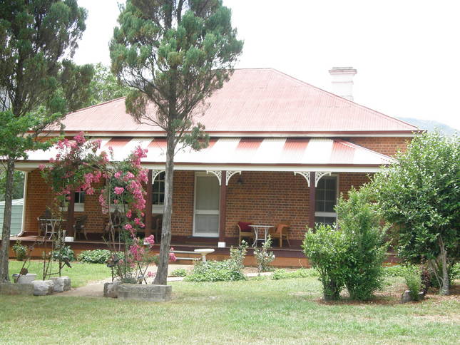 The historic Old Courthouse of Araluen was built in 1886