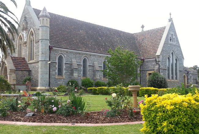 The church was built in 1889 - the same year as the font was installed .