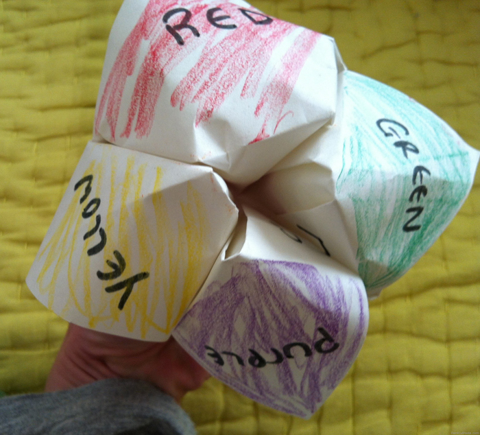 Remember these- and the little messages in the folds?