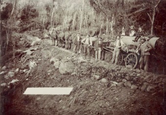 Mining at Gulaga/Mt Dromedary