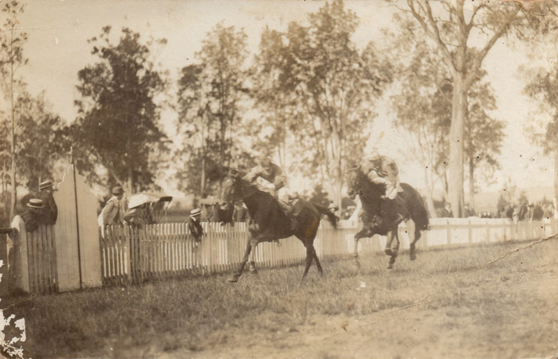A finish at the old Moruya Race track