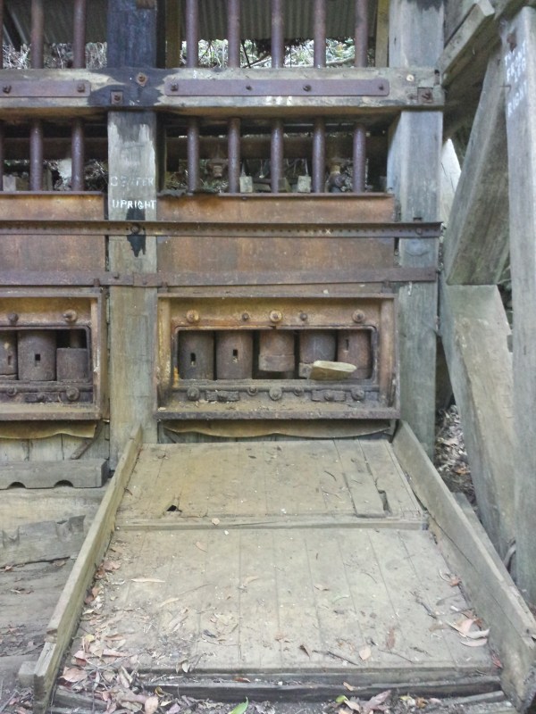 The battery at Coman's Mine today