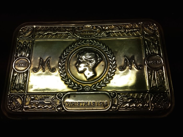 The Gift Box currently on loan to our museum