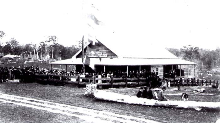 The opening of the Moruya Cheese Factory, 1898