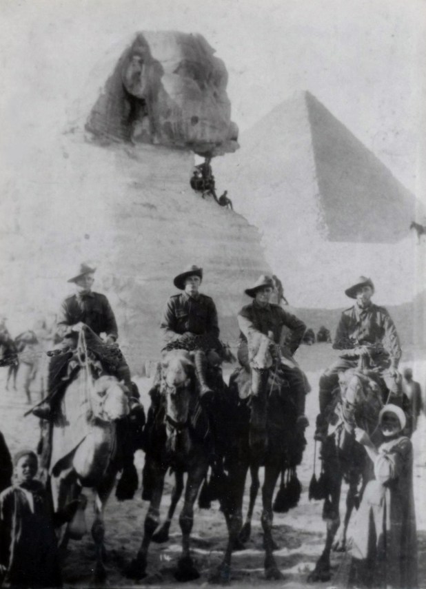 Leo de Saxe is second from the right