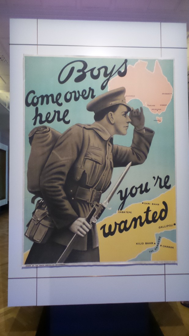 An early recruitment poster
