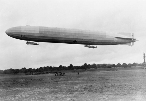 World War One zeppelin aircraft