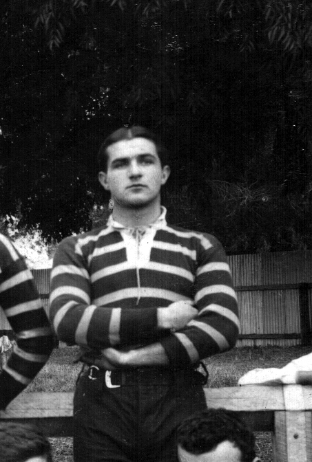 Davis was a keen rugby player