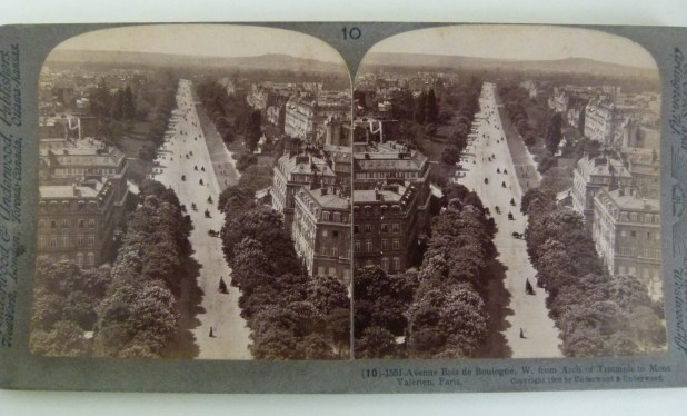 Stereogram of the Bois de Boulogne, Paris - MDHS Collection