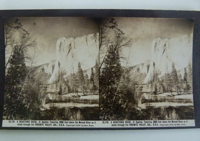 A stereogram of Yosemite, California - MDHS Collection