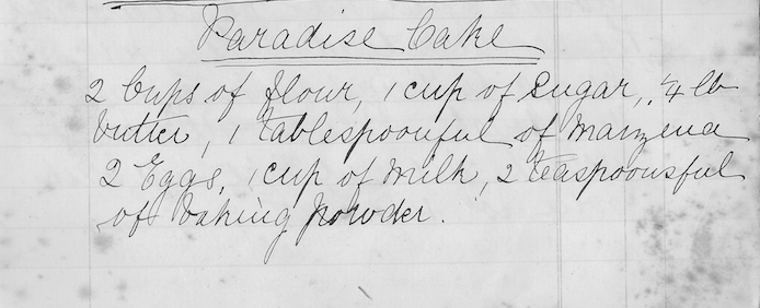 Sarah's Paradise Cake