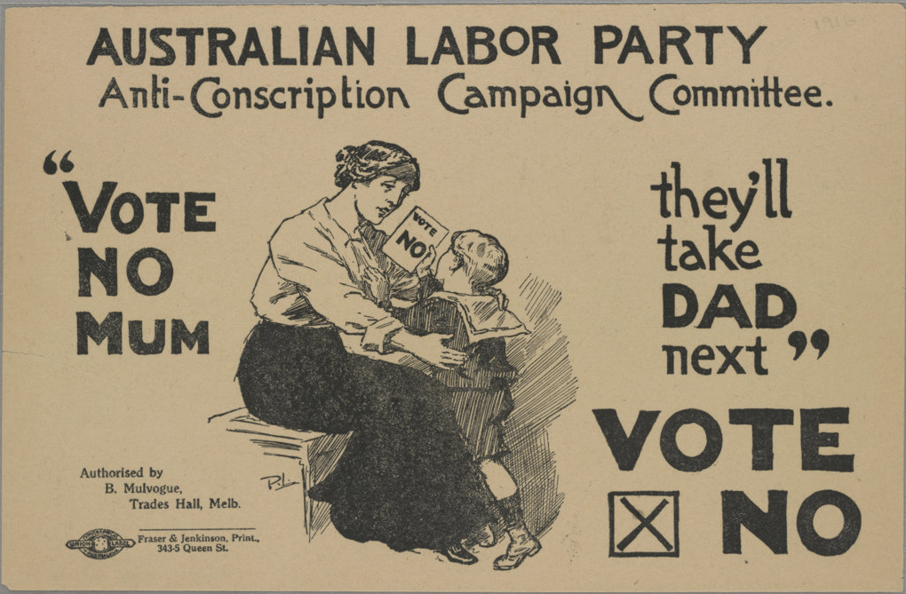 Examiner Editor Against Conscription – News from 100 years ago