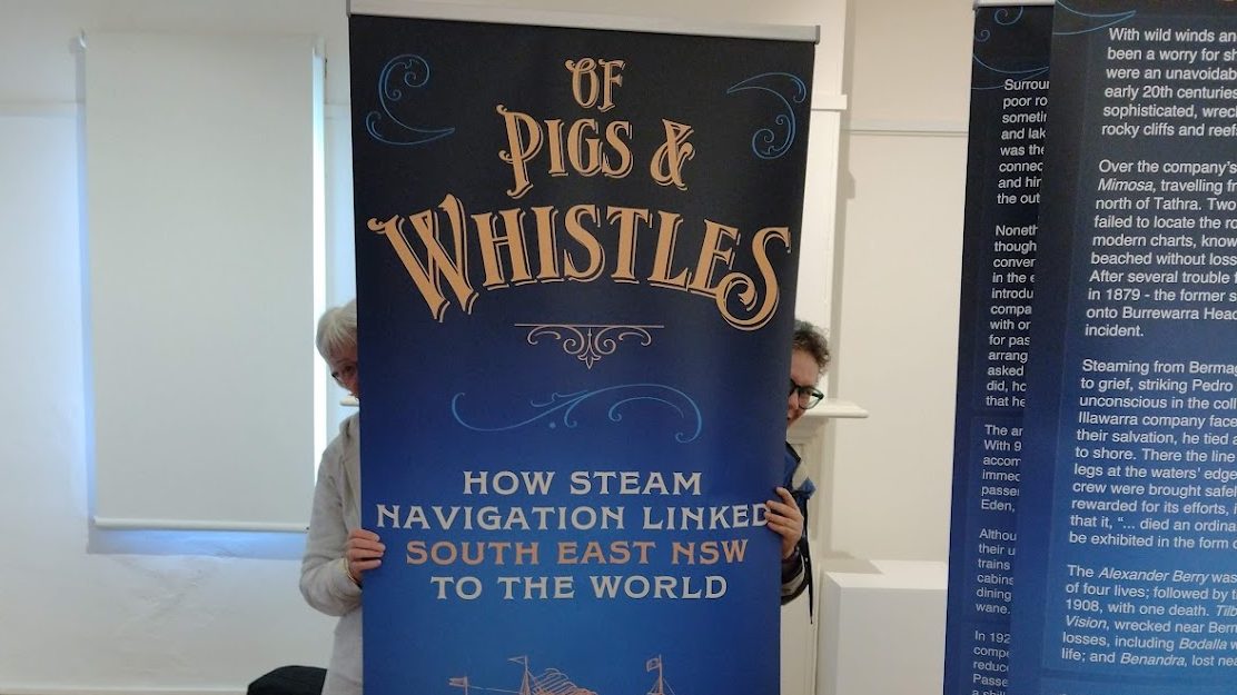 Of  Pigs & Whistles – Exhibition on Steamship Navigation
