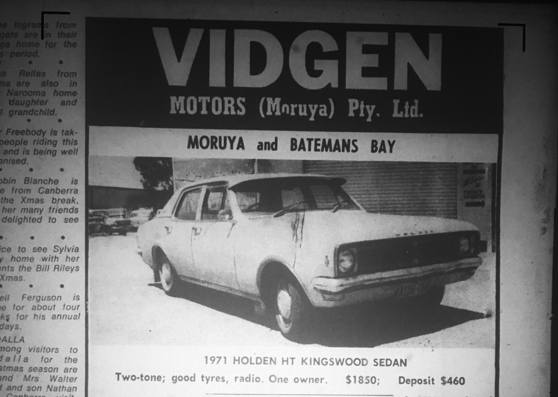 50 Years Ago – 2 January 1974