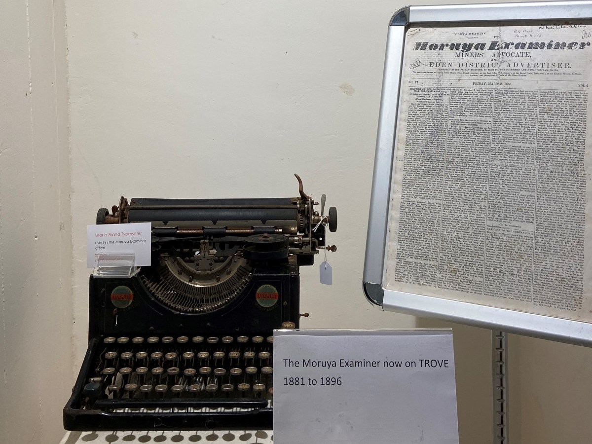 Moruya Examiner – New&nbsp;Mini-Exhibit